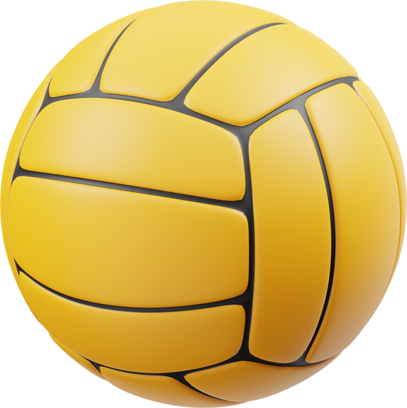 Water Polo Ball 3D Icon